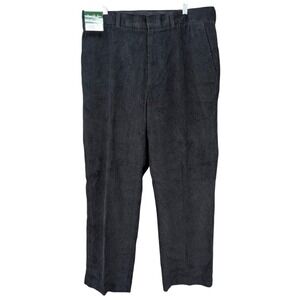 David Taylor Collection Pants Men's 36x32 Navy Corduroy Trousers Classic Fit NWT